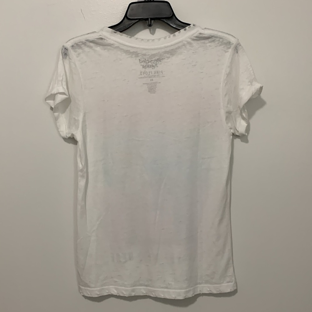 NWOT Pink Floyd 1975 Wish You Were Here Burn Out Tee RECYCLED KARMA - Picture 6 of 6